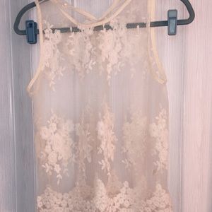 White mesch shirt 👩🏼‍🦳